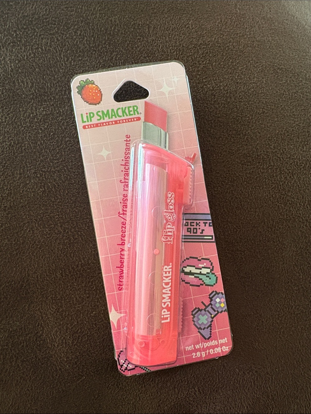 NEW 2026💄Lip Smacker Flip Gloss Strawberry 🍓 Breeze